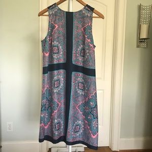 Paisley print dress
